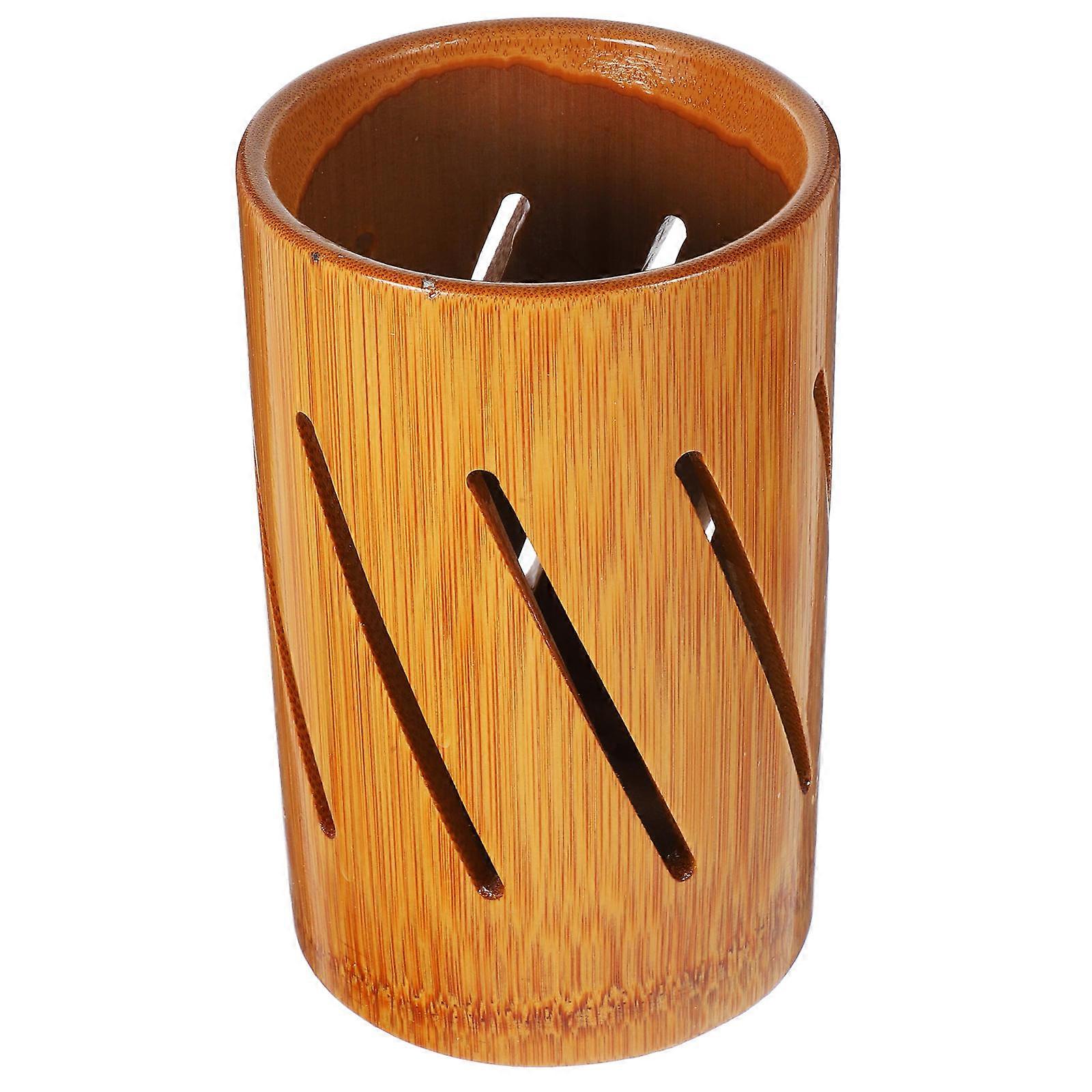 Chopstick Holder Bamboo for Storage Use Kitchen Utensil Organizer