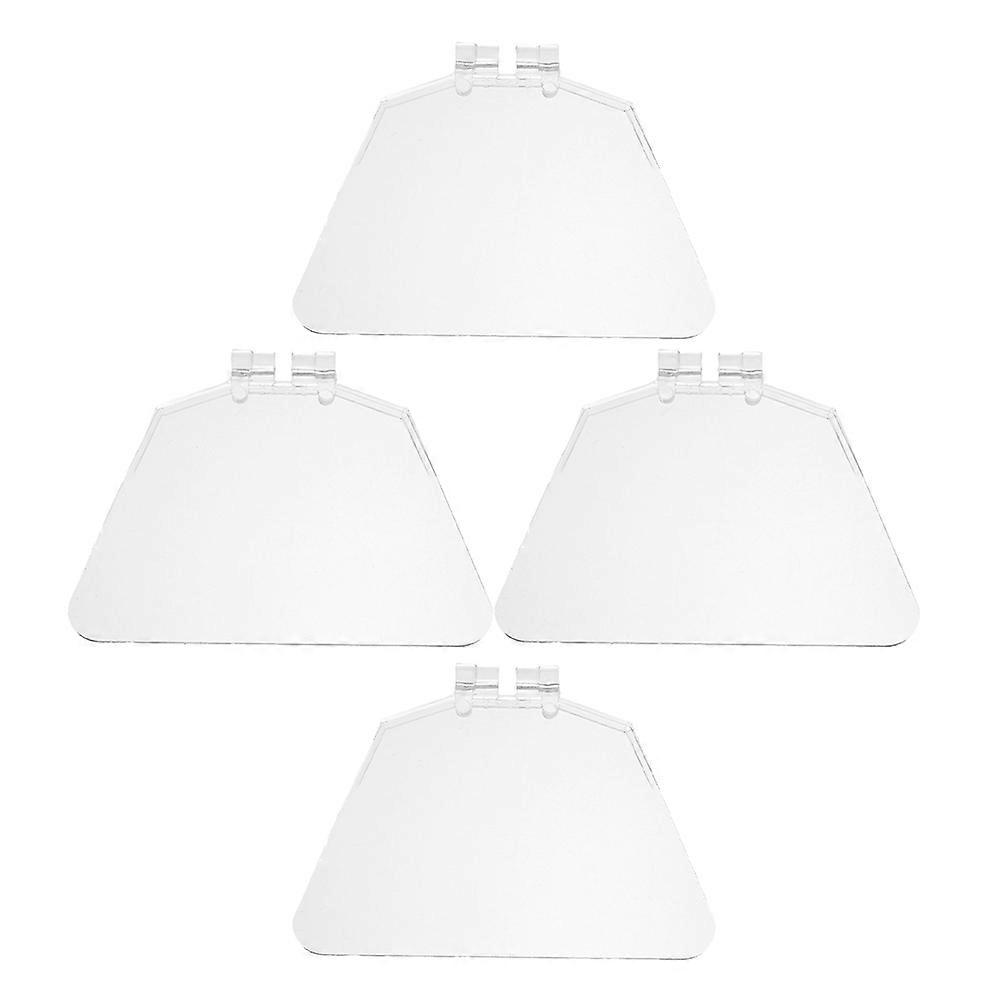 Transparent Grinder Guard for Protection 4Pcs Bench Grinder Eye Shield Kit