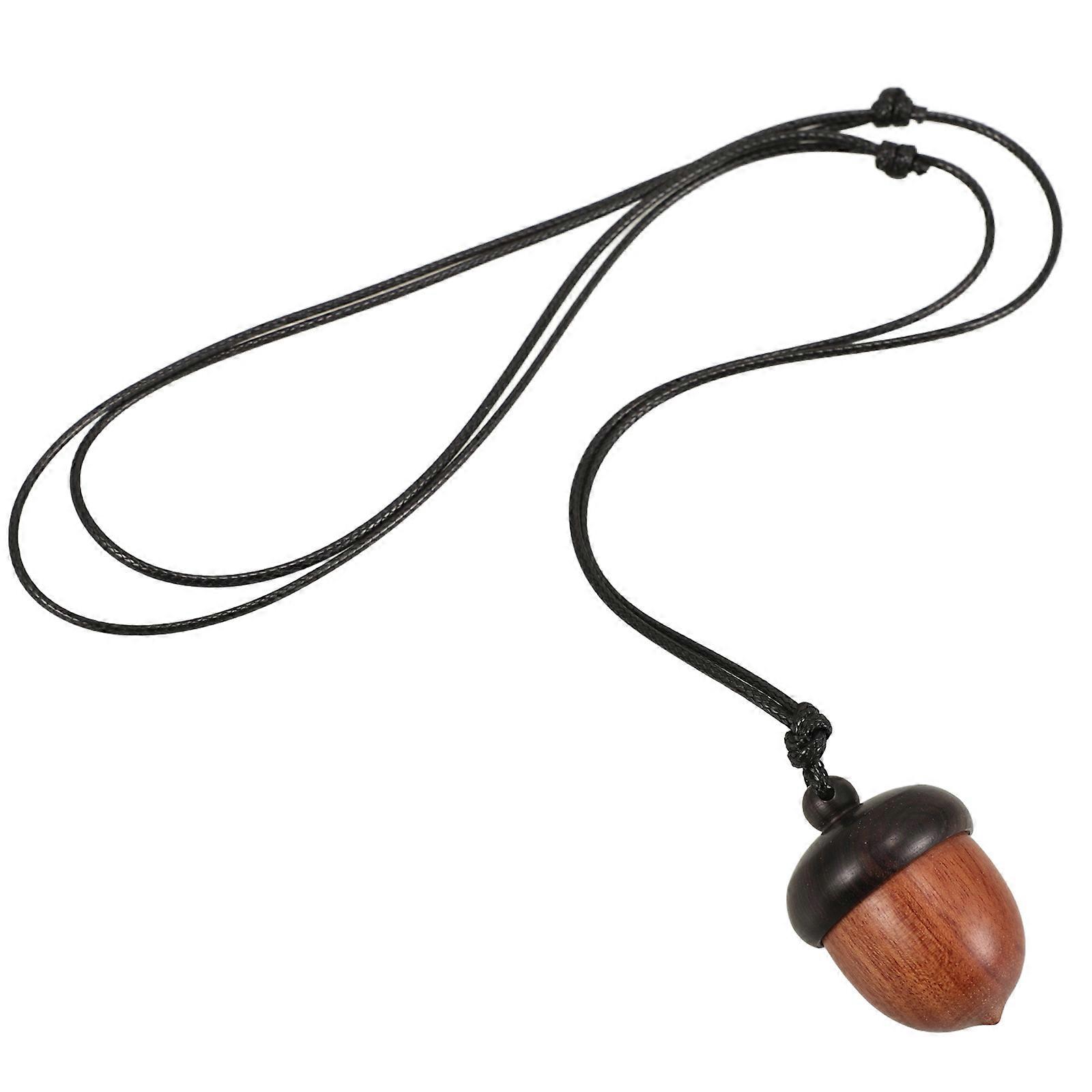 Portable Medicine Organizer Tablets Case Acorn Shape for Storage Use