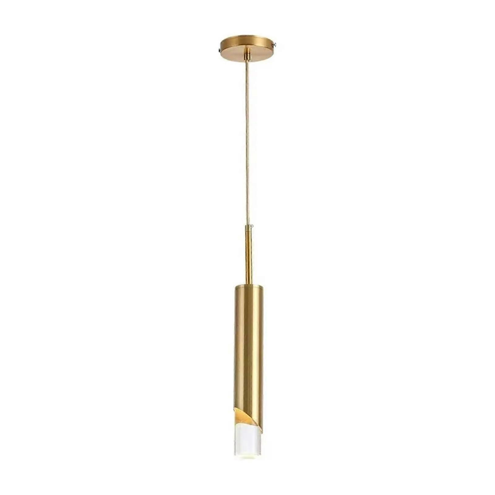 Post Modern Gold LED Chandelier with Warm 3000K Light for Small Spaces and Elegant Ambient Lighting