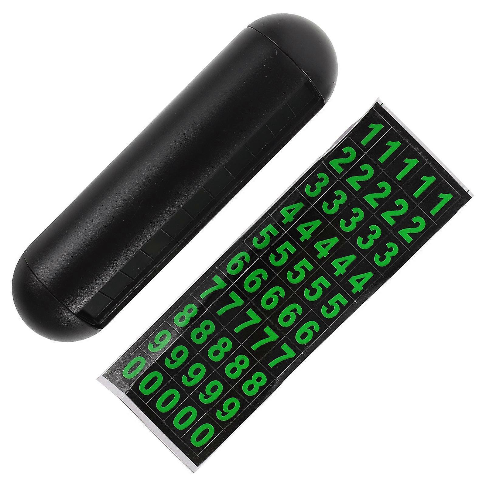 Telephone Car Temporary Parking Card Plates for Dashboard Use