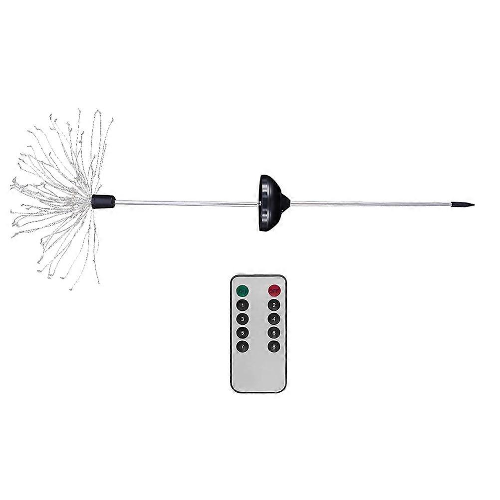 Solar Pathway Light with Flexible Copper Wires for Creative Shapes and Decoration