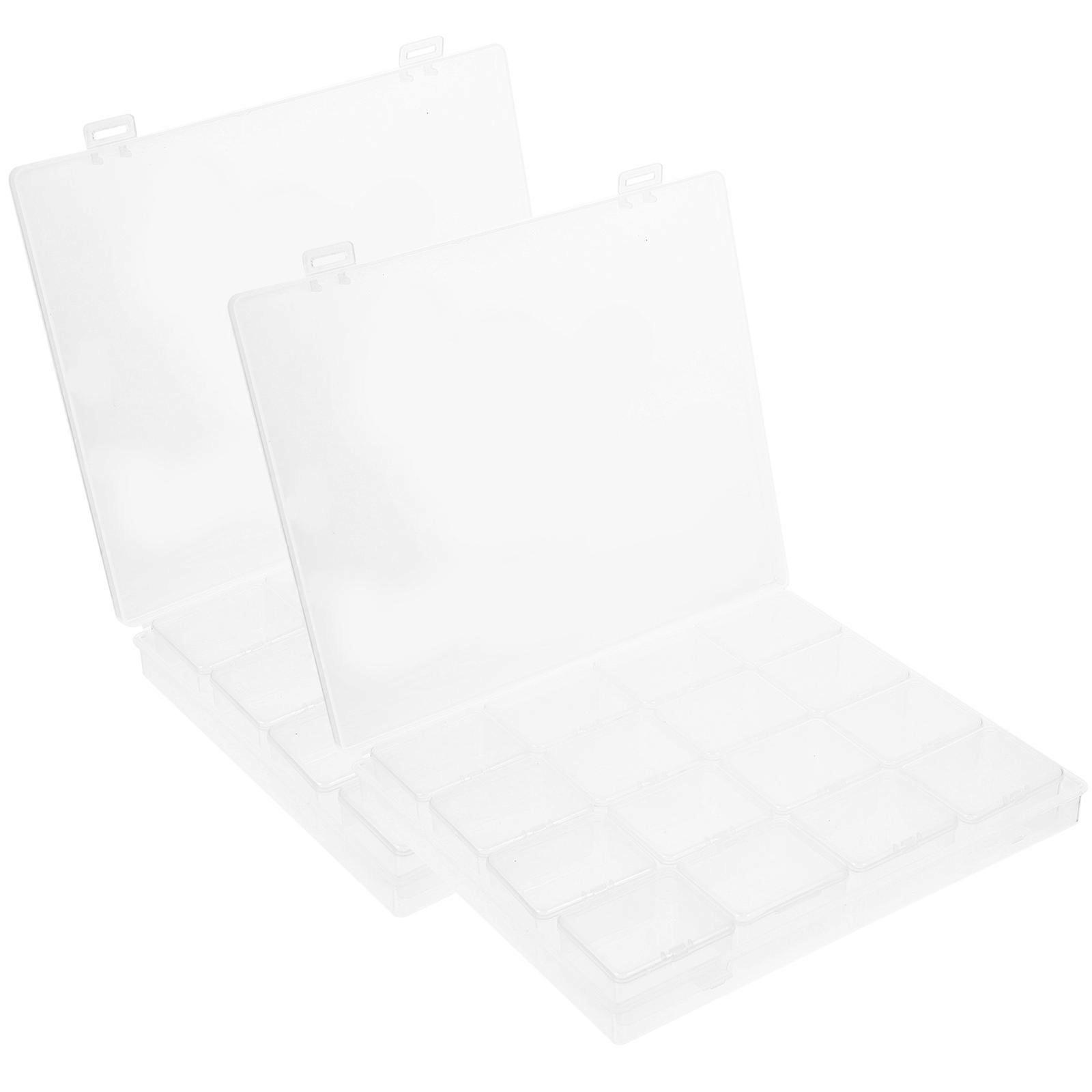 Makeup Storage Cosmetic Organizer for Storage Use 4Sets Transparent