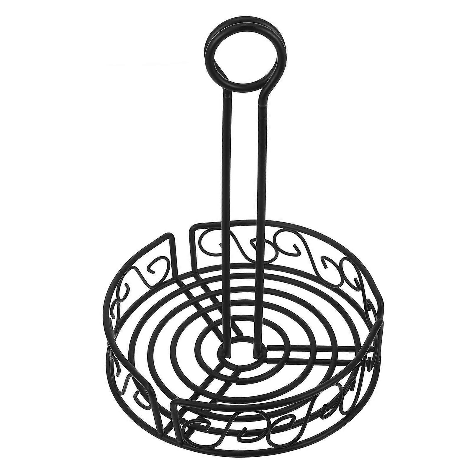 Spice Rack Organizer with SpaceSaving Iron Frame for Kitchen Countertop and Cabinet Storage