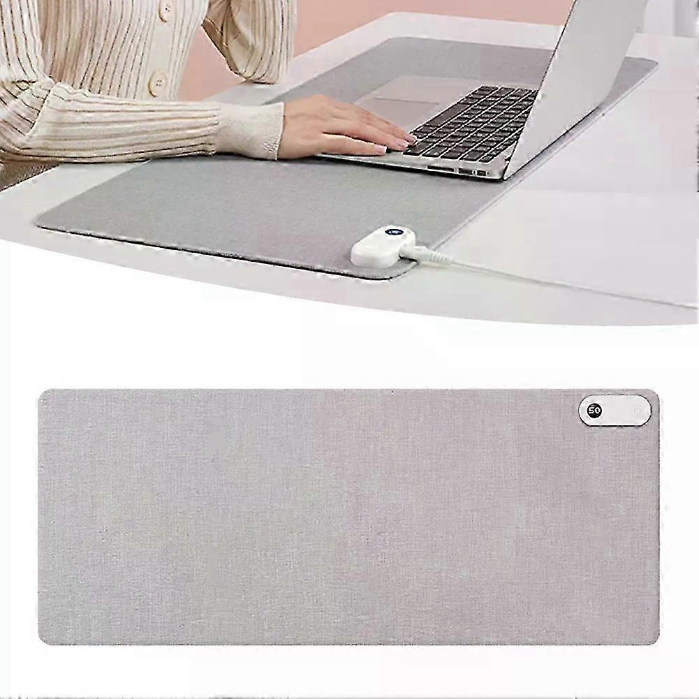 Heating Mouse Pad With Digital Display Quick Heating Waterproof Mouse Mat For PC Notebook Laptops