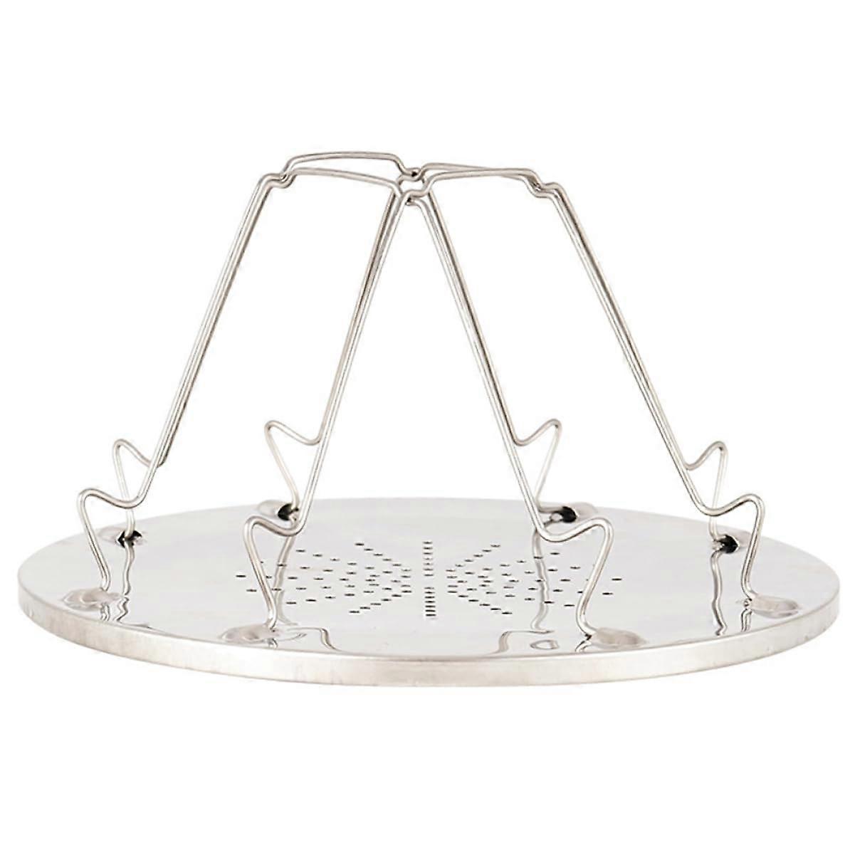 Stainless Steel Bread Warming Rack for BBQ Outdoor Cooking with Space Saving Design