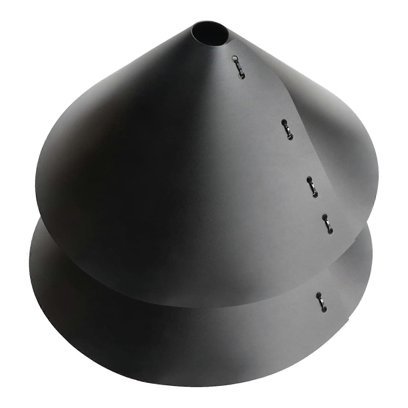 2PCS Squirrel Proof Baffle 14 Inch Bird Feeder Squirrel Guard for Outdoor Pole Mounting