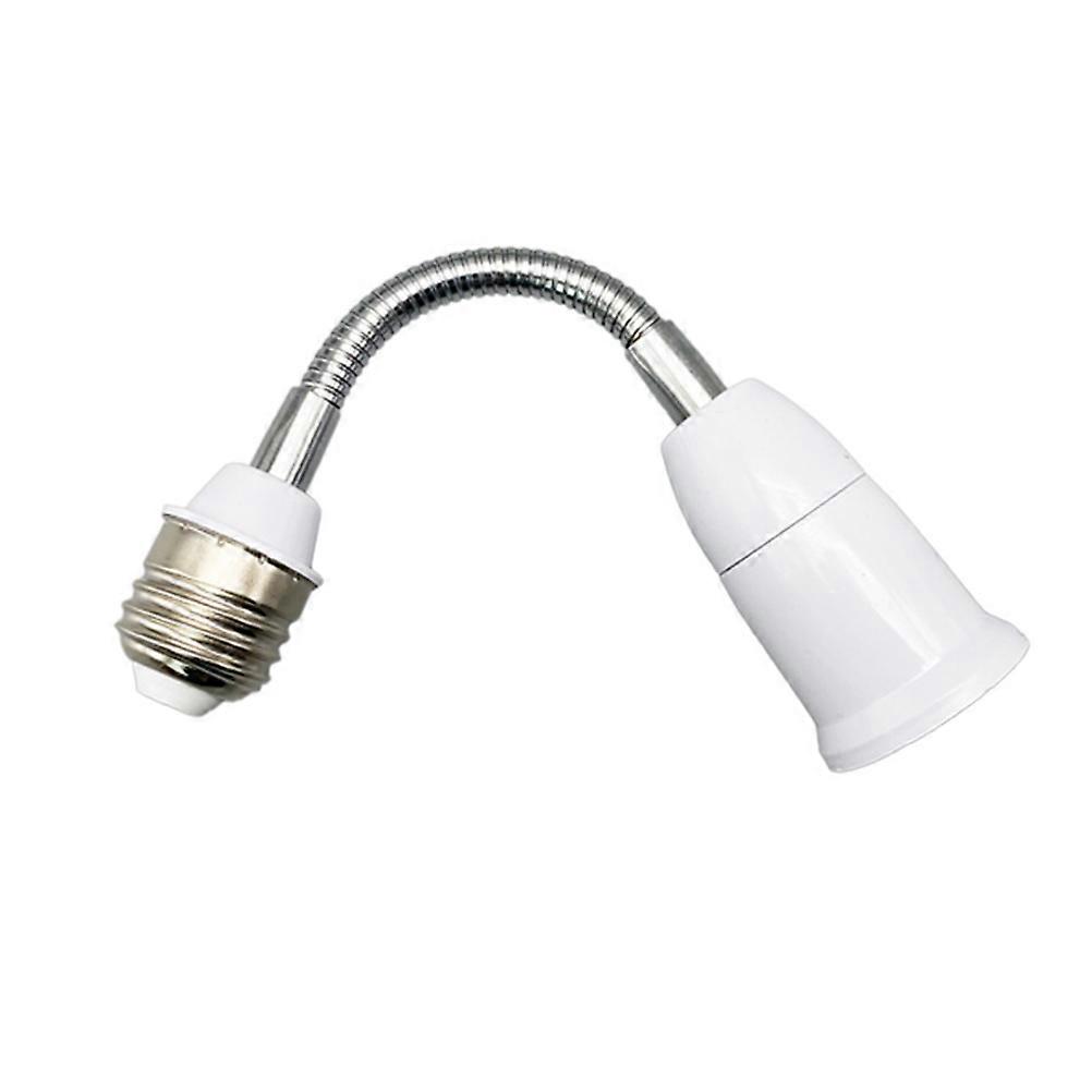 Light Socket Bulb Holder E27 Flexible Extension Adapter 2Pcs