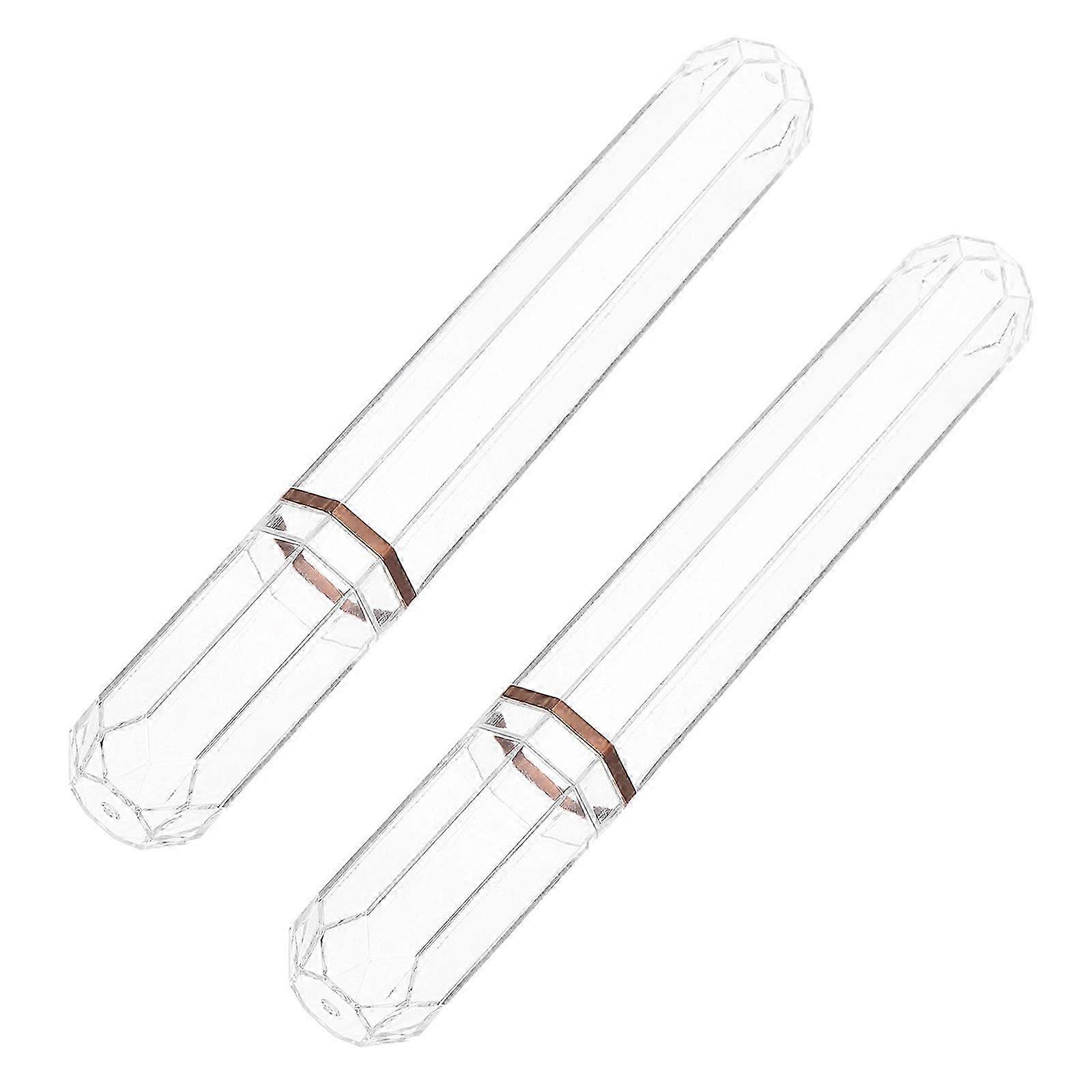 Transparenter Zigarrenhumidor mit luftdichtem Verschluss, 2 Stück