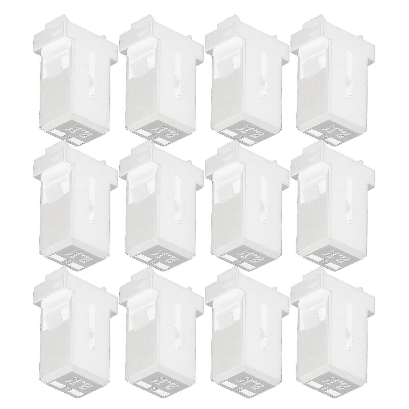 Press Buckle Garbage Can Lid Lock Plastic Replacement Catch Latch 50Pcs