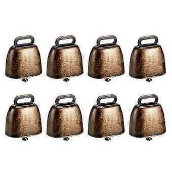 Vintage Personalized Mini Copper Cowbell Lightweight Pet Anti-Lost Bell