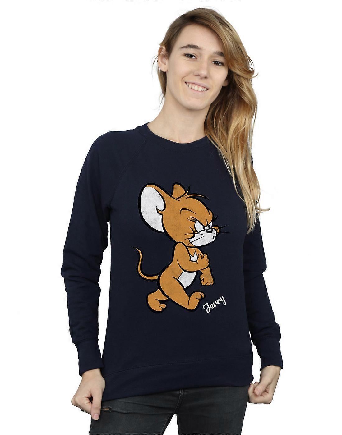 Tom e Jerry Mouse bravo camisola mulher