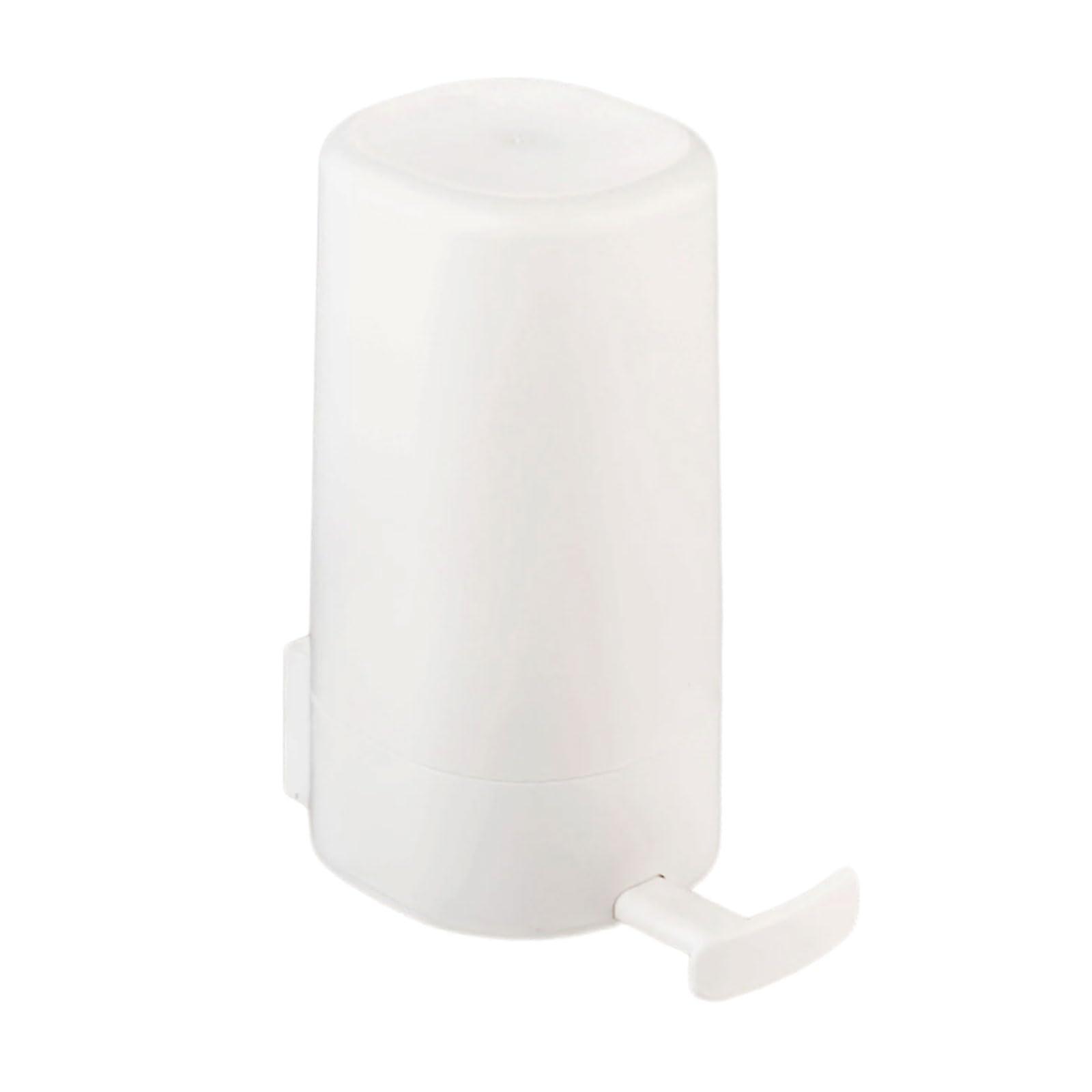 Wall Mounted Soap Dispenser with Manual Soap Grinder, Leakproof Refillable ABS for Bathroom