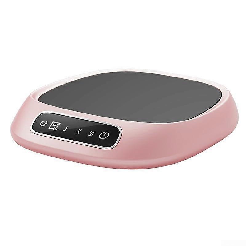 USB Coffee Mug Warmer with 3Level Temp Control, Auto Shut Off, Silent Heating Pad, Pink