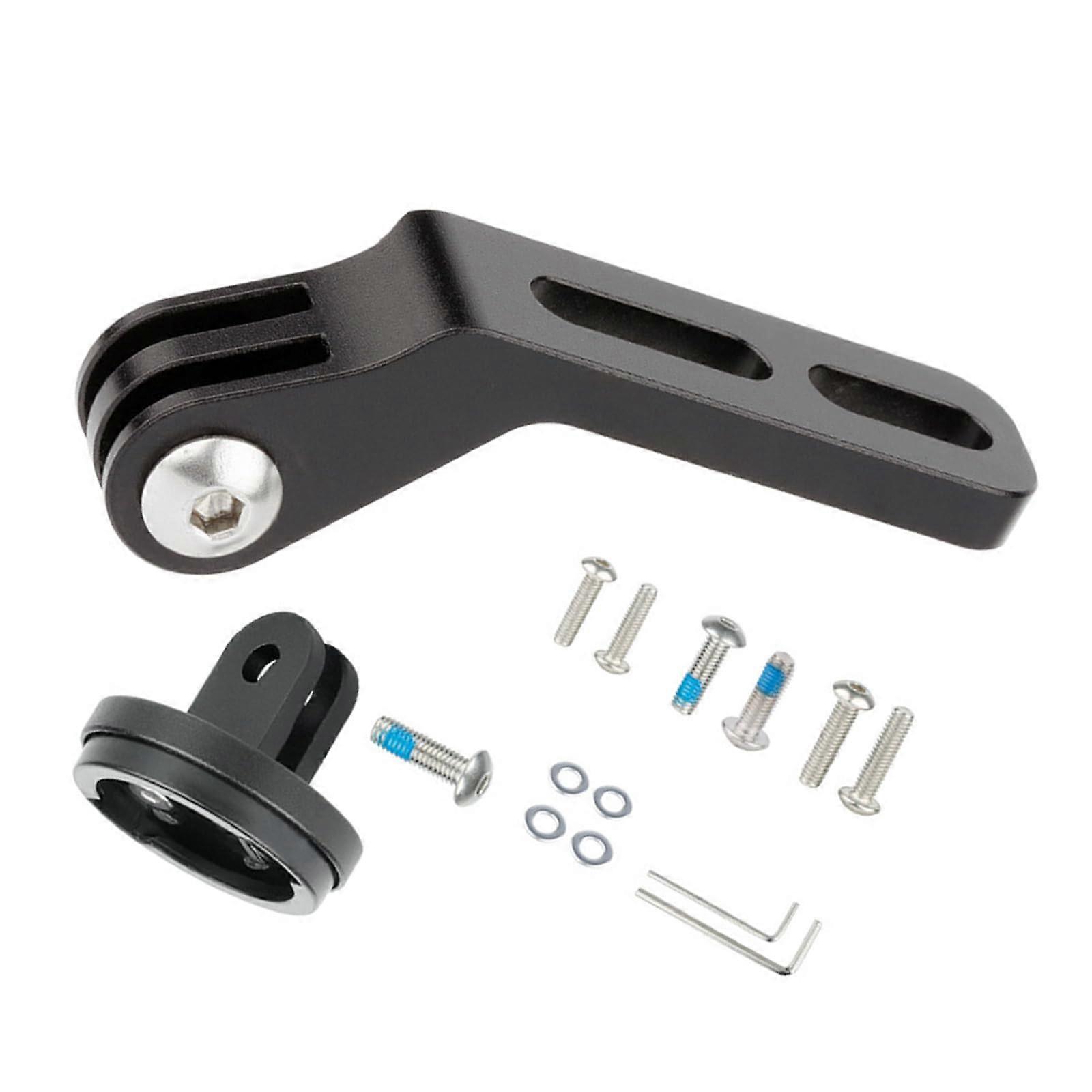 Bike Handlebar Extension Mount for Computer Headlight Camera Aluminum Alloy Bracket Type C
