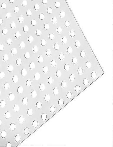 Polycarbonate Sheets LeakProof Decorative Panel with Child Safety Balcony Netting 23.6x39.3in