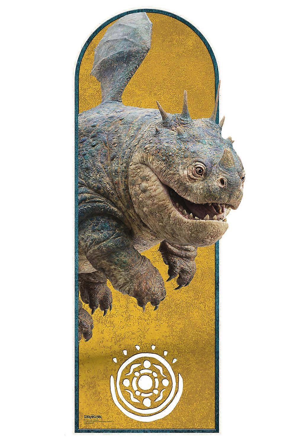 Gruesome Gronckle from How to Train Your Dragon Cardboard Backdrop