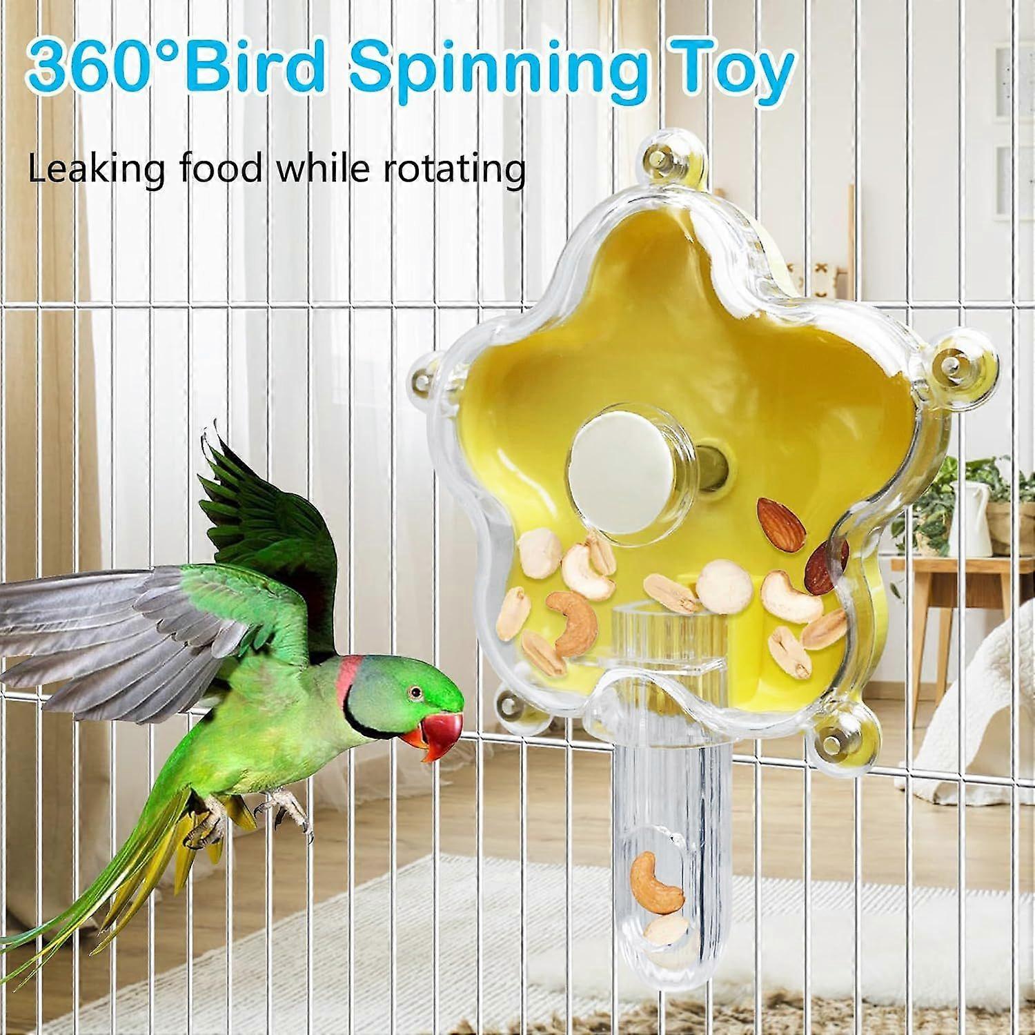Multipurpose Bird Cage With Rotating Wheel photo