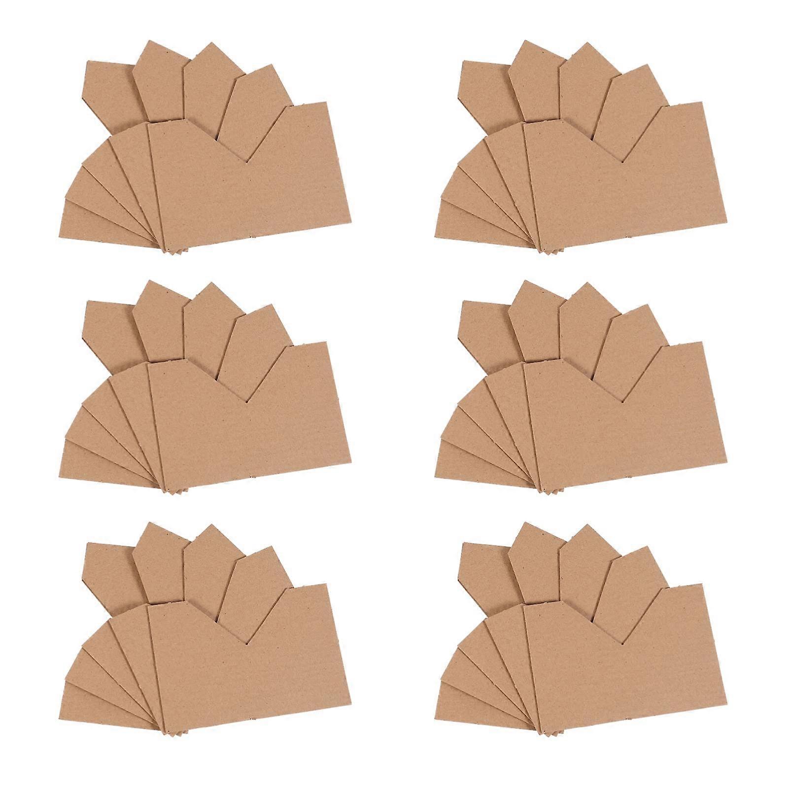 100pcs Cardboard Corner Protectors for Picture Frames Artwork Mirrors with Durable Kraft