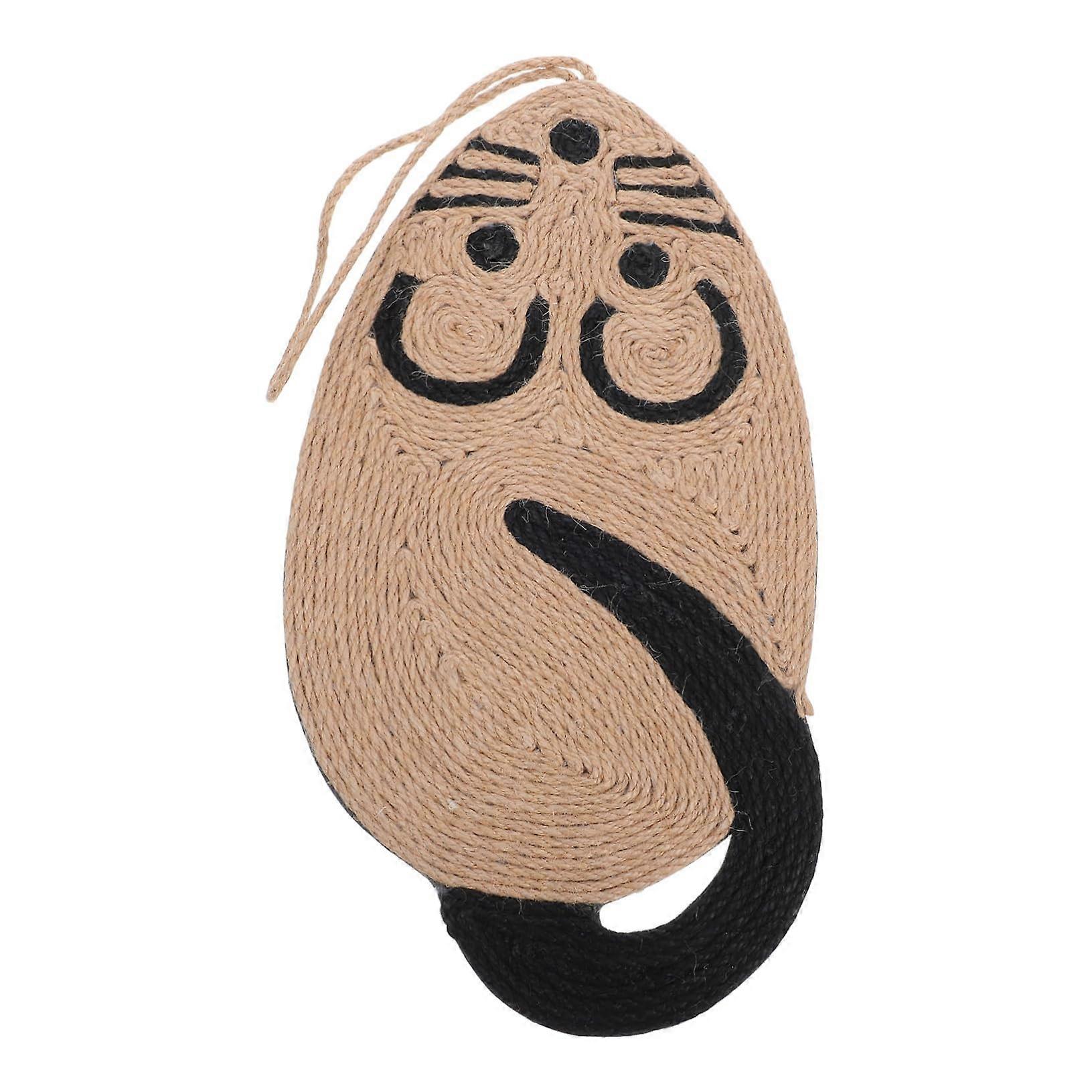 Cat Scratching Post with Sisal Rope Wall Mounted Board for Space Saving Healthy Claw Care