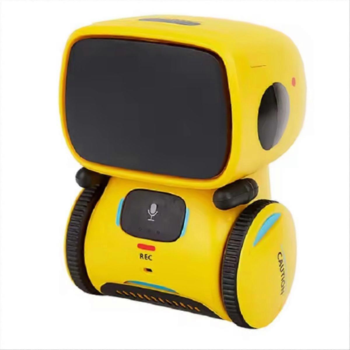 Toy Robot Intelligent Robots Russian Version Voice Toys Yellow