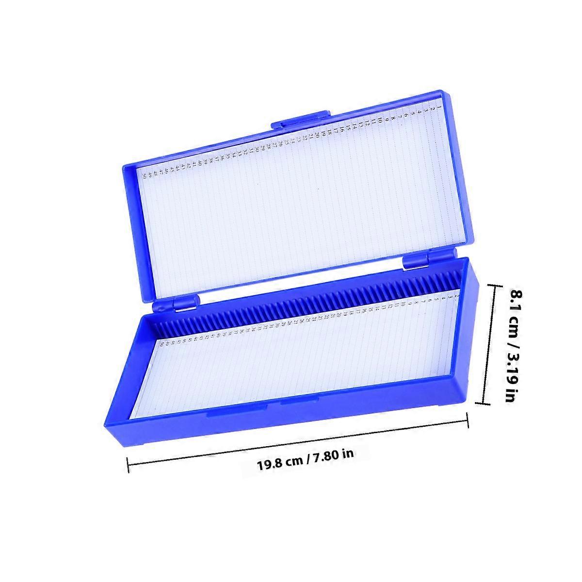 Microscope Slide Container for Biological Use with Plastic Material and