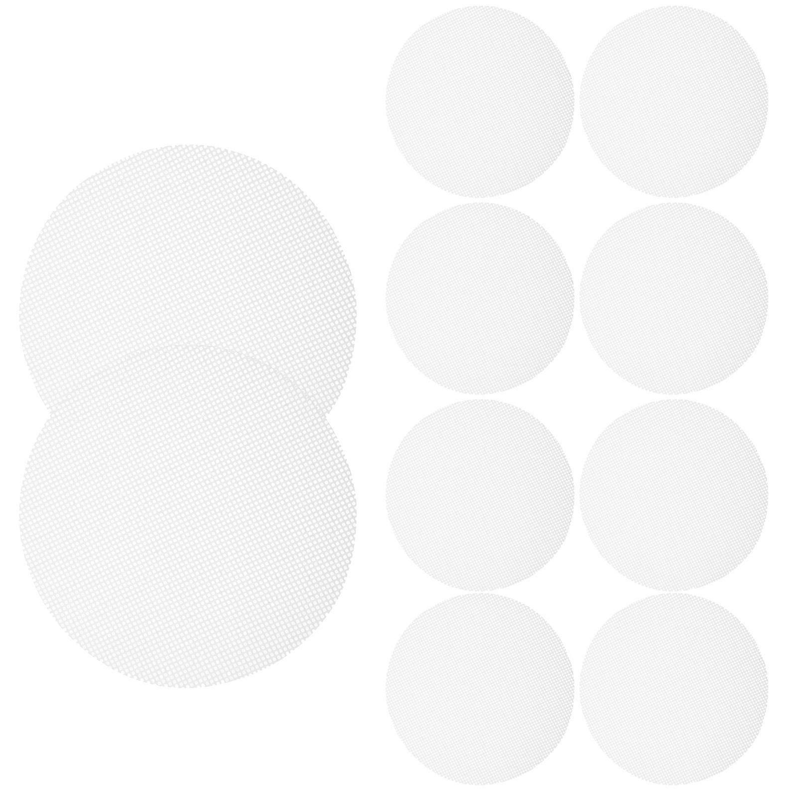 Steamer Liners Silicone Round Steamer Mats for Kitchen Use 10Pcs