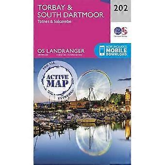 Torbay &; South Dartmoor: Totnes &; Salcombe (OS Landranger Active Map)