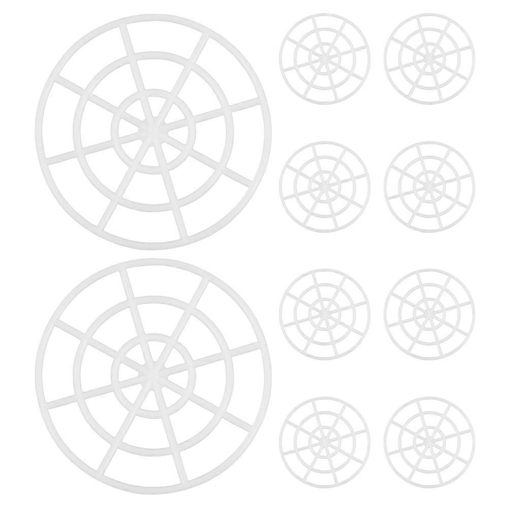 Plastic Pickles Press Tool for Vegetable Fermentation 10Pcs Pickle Jar Equipment