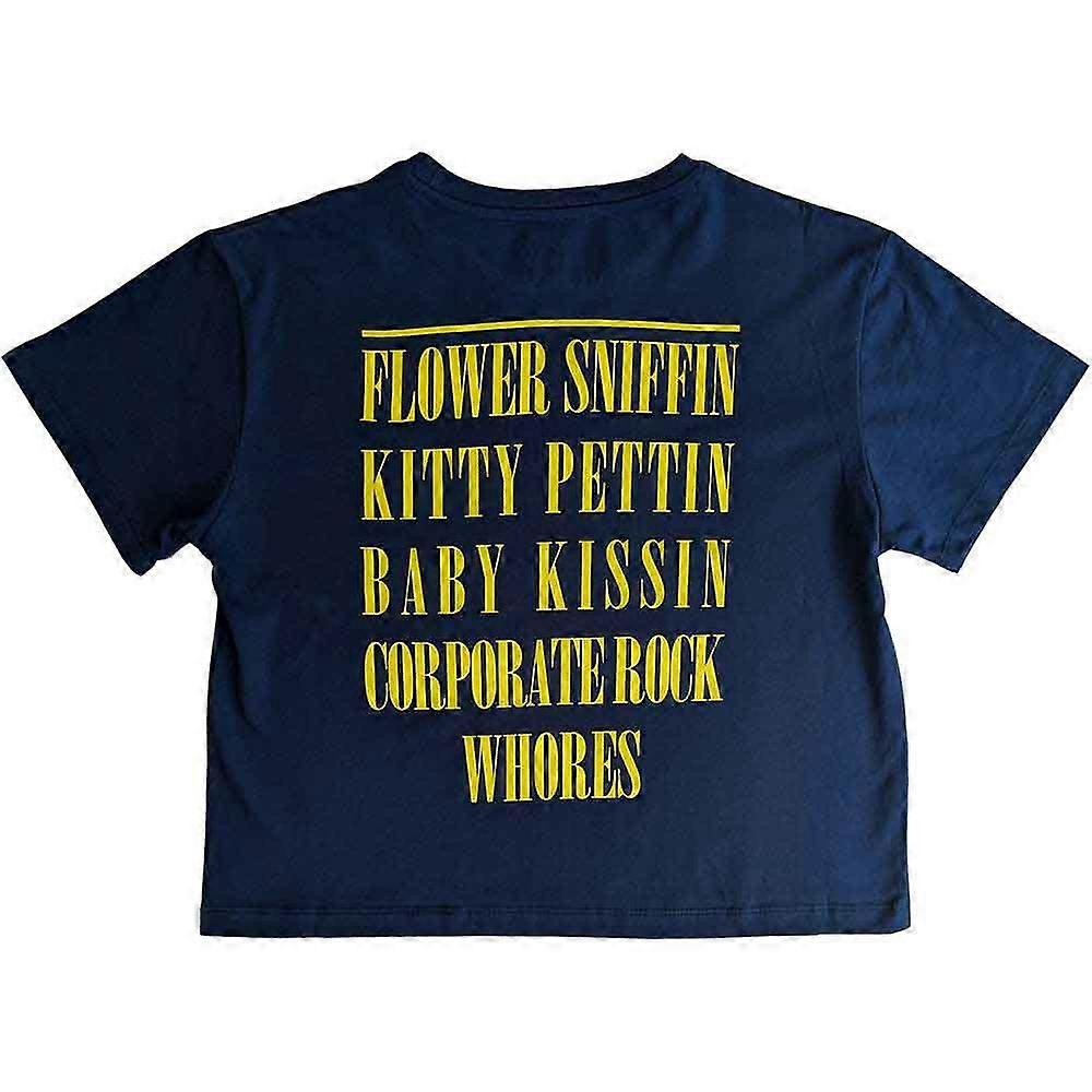 Nirvana Flower Sniffin Crop Top