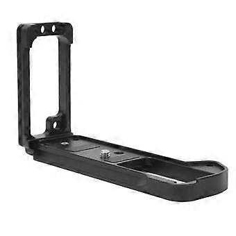 L Bracket Quick Release Plate Compatible With Fujifilm XT5 Camera Aluminum Alloy 1/4in Screw Holes Compatible With Arca Standard 38mm Slot