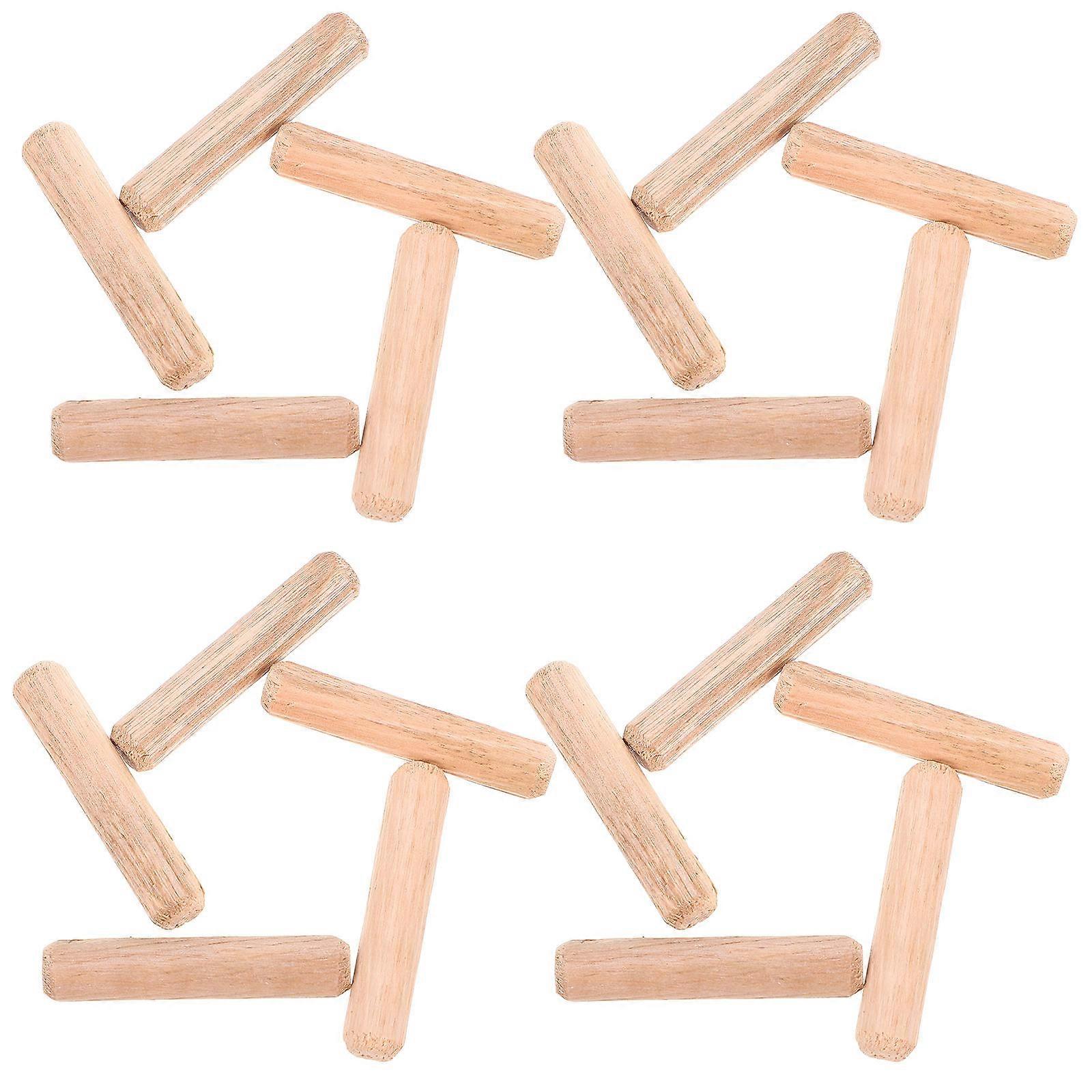 Treplugger Møbelplugg for skruehull 200 stk. beige treplugger