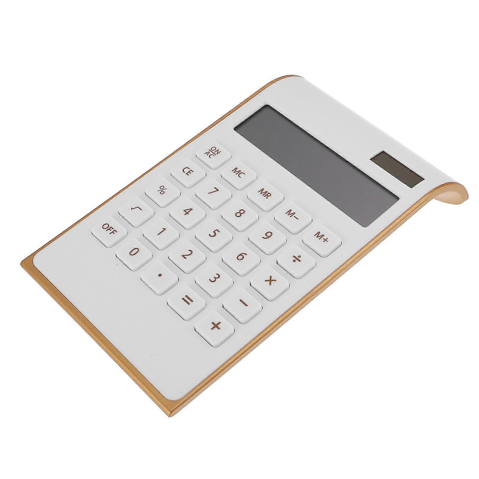 Portable Desk Calculator Basic Calculator for School Use 2Pcs Household Set