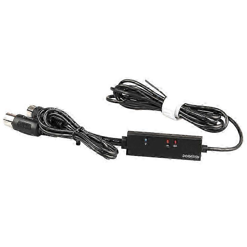 MTU-11 MIDI to USB C Type C Cable USB MIDI Converter with Indicator Light compatible with Android