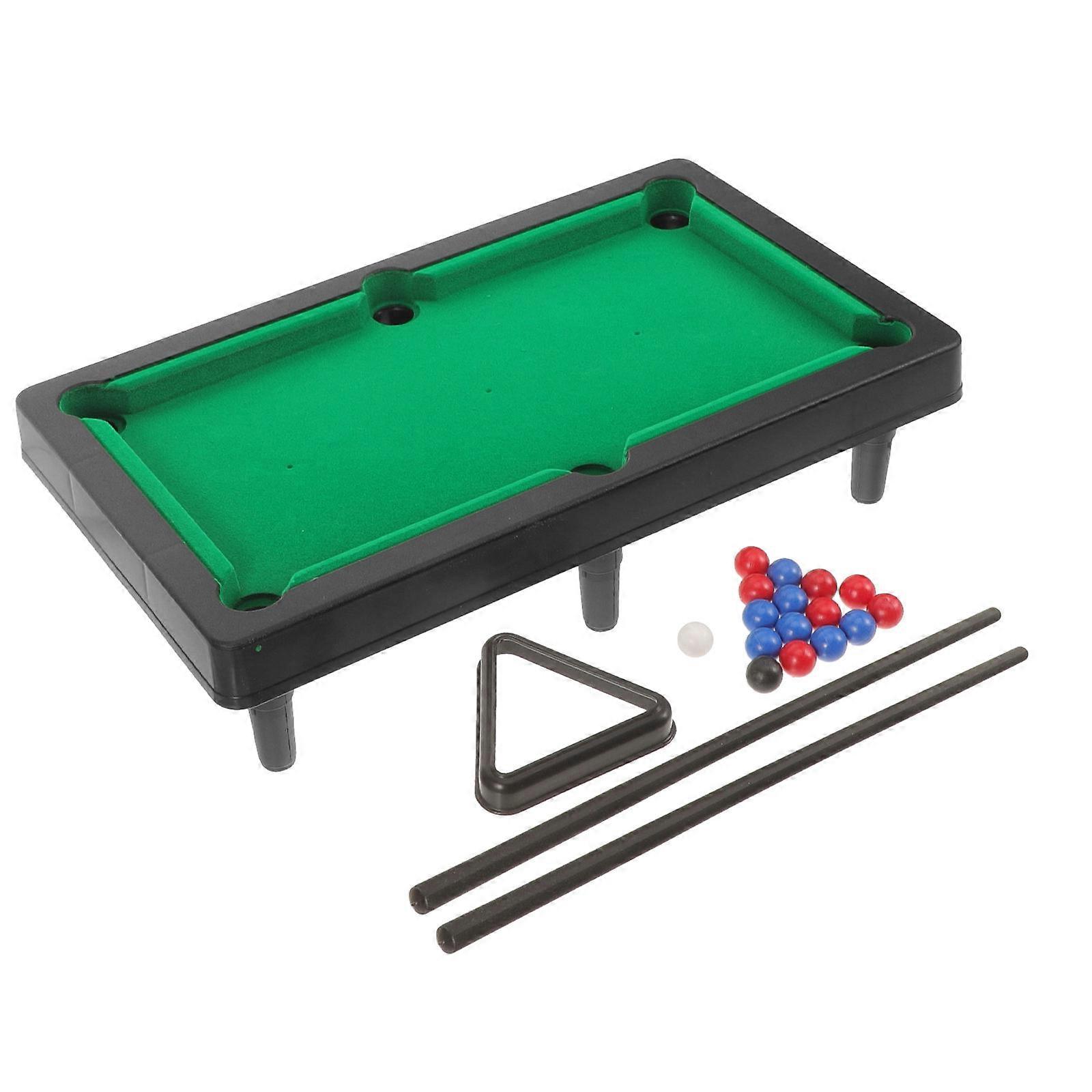 Pool Table Mini Billiards for Pets 1Set Desktop Miniature Plaything