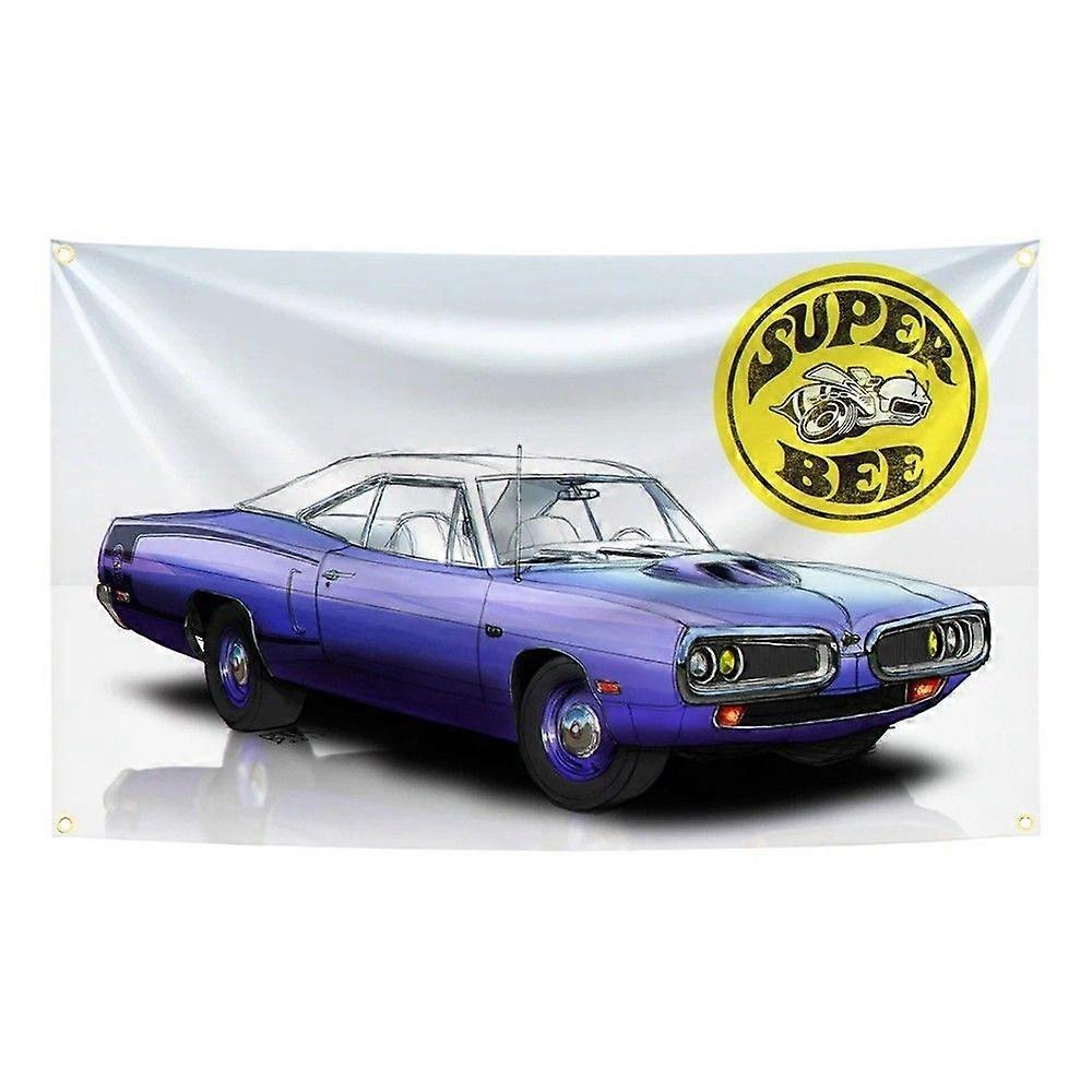 Dodge Super Bee bilflaggbanner VQ0125