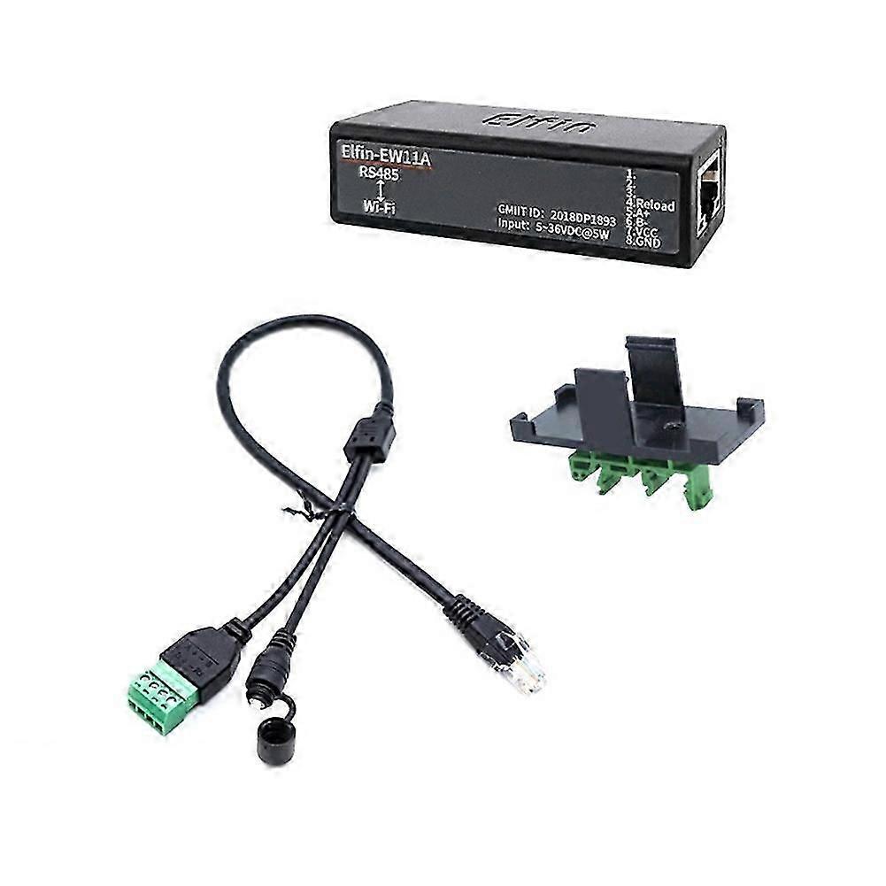 RS485 serial interface to WLAN serial device server - EW11A support / IP Telnet Modbus protocol IoT storage