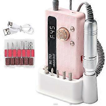 High-speed draadloze nagelboor Elektrische nagelremover en nagelslijper High-speed nagelslijper