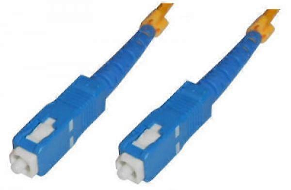 MicroConnect Optical Fibre Cable SC-SC Singlemode Simplex OS2 (Yellow) 20m