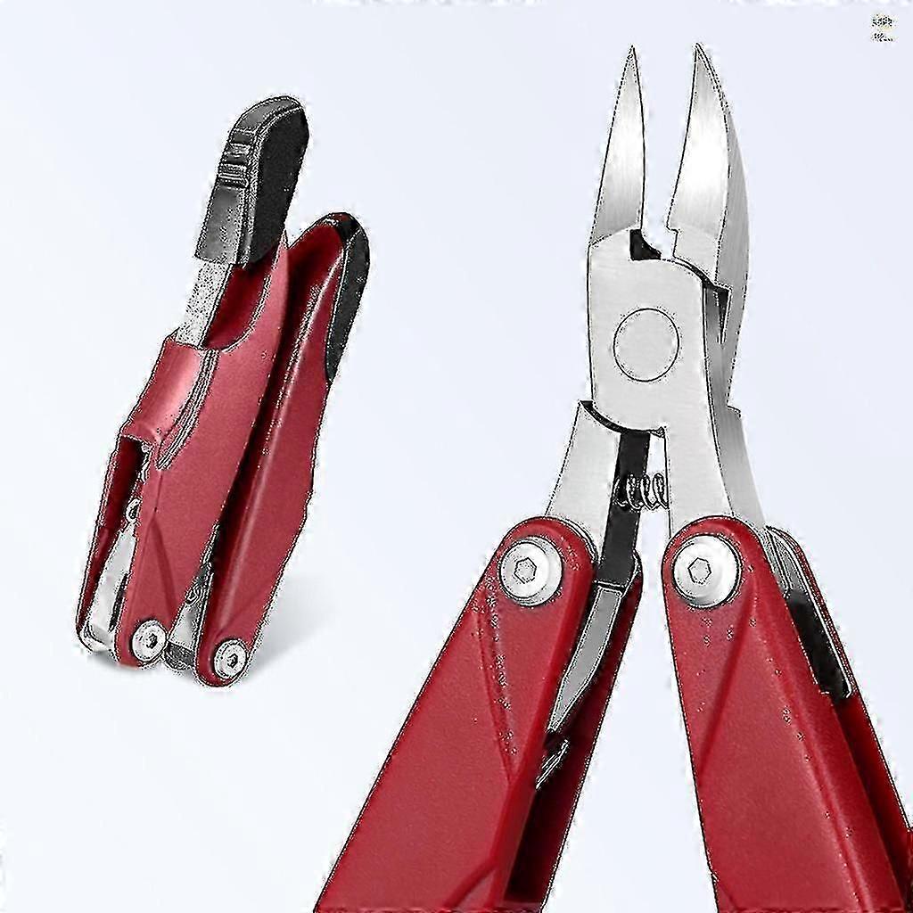 Multi-Functional Foldable Ingrown Toenail Clippers for Thick Nails