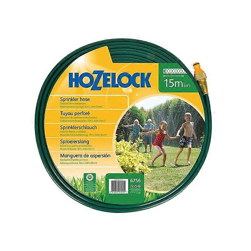 15-meter multi-colored sprinkler hose