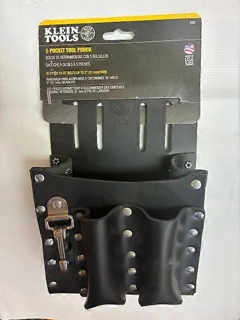 5126 Black,Tool Pouch,Leather