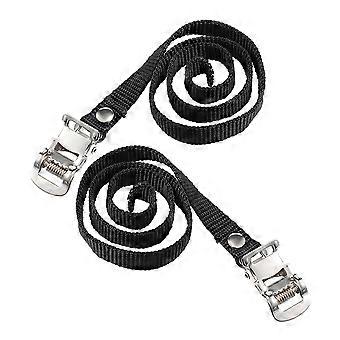 Sports Bike Pedal Straps Adjustable Bike Pedal Straps Nylon 8Pcs