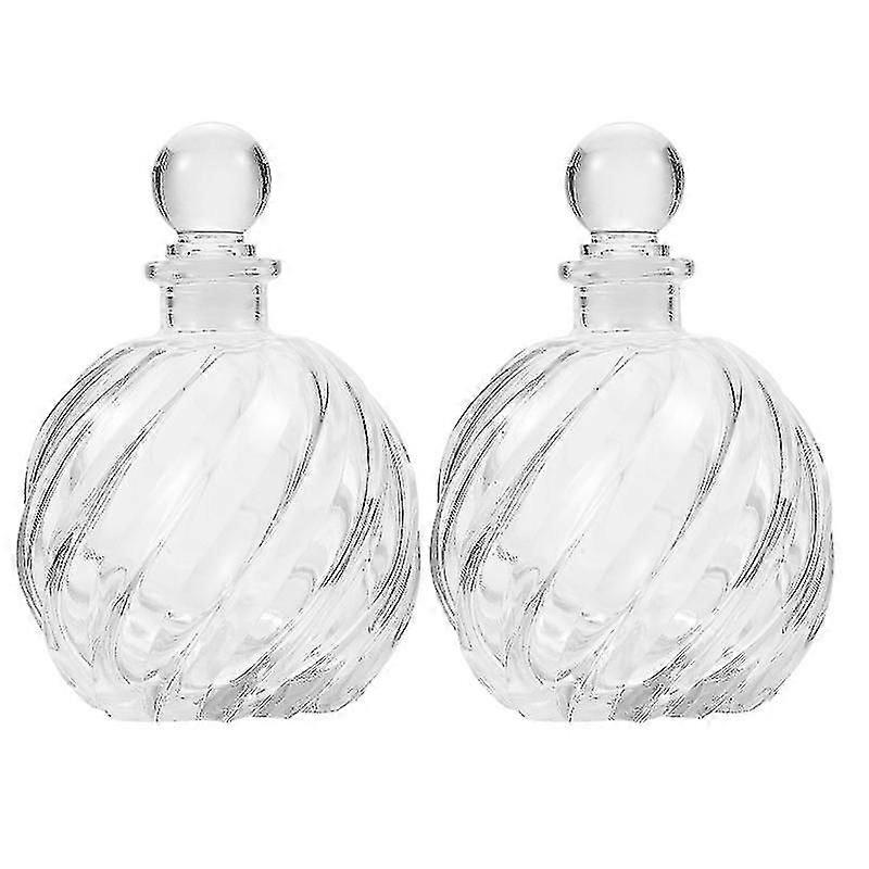 2pcs Incense burner decoration, Empty Refillable Bottle