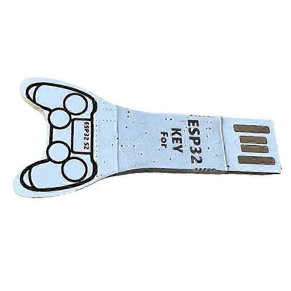 1 Pcs ESP32 S2 Key compatible for 9.0.0 PCB Board No Plugging Easy Use Write Software Development Board Built-in U Disk compatible for 9.00