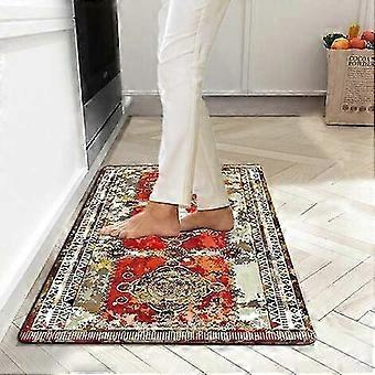 Anti-Fatigue Non-Slip PVC Kitchen Mat with Ergo Foam Cushion for Standing Desk and Office Floor