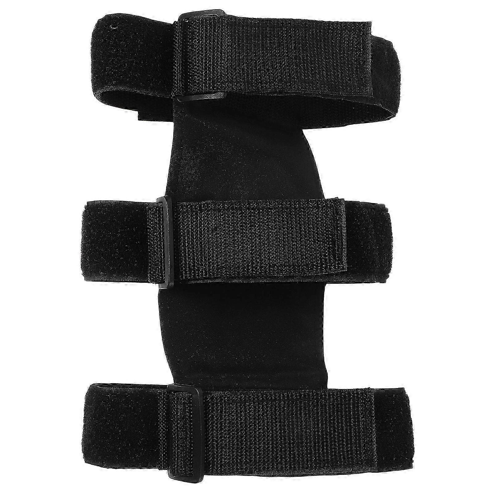 Fire Extinguisher Strap Adjustable Universal Bracket compatible with Car Use Black 3Pcs