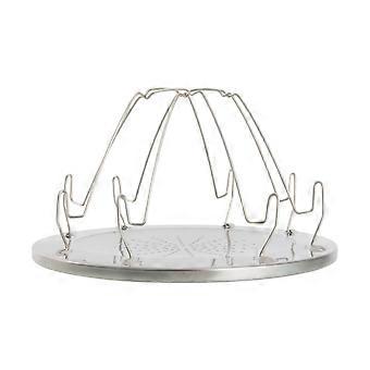 Camping Toaster Rack with Stainless Steel Stove Toaster for 4 Slices