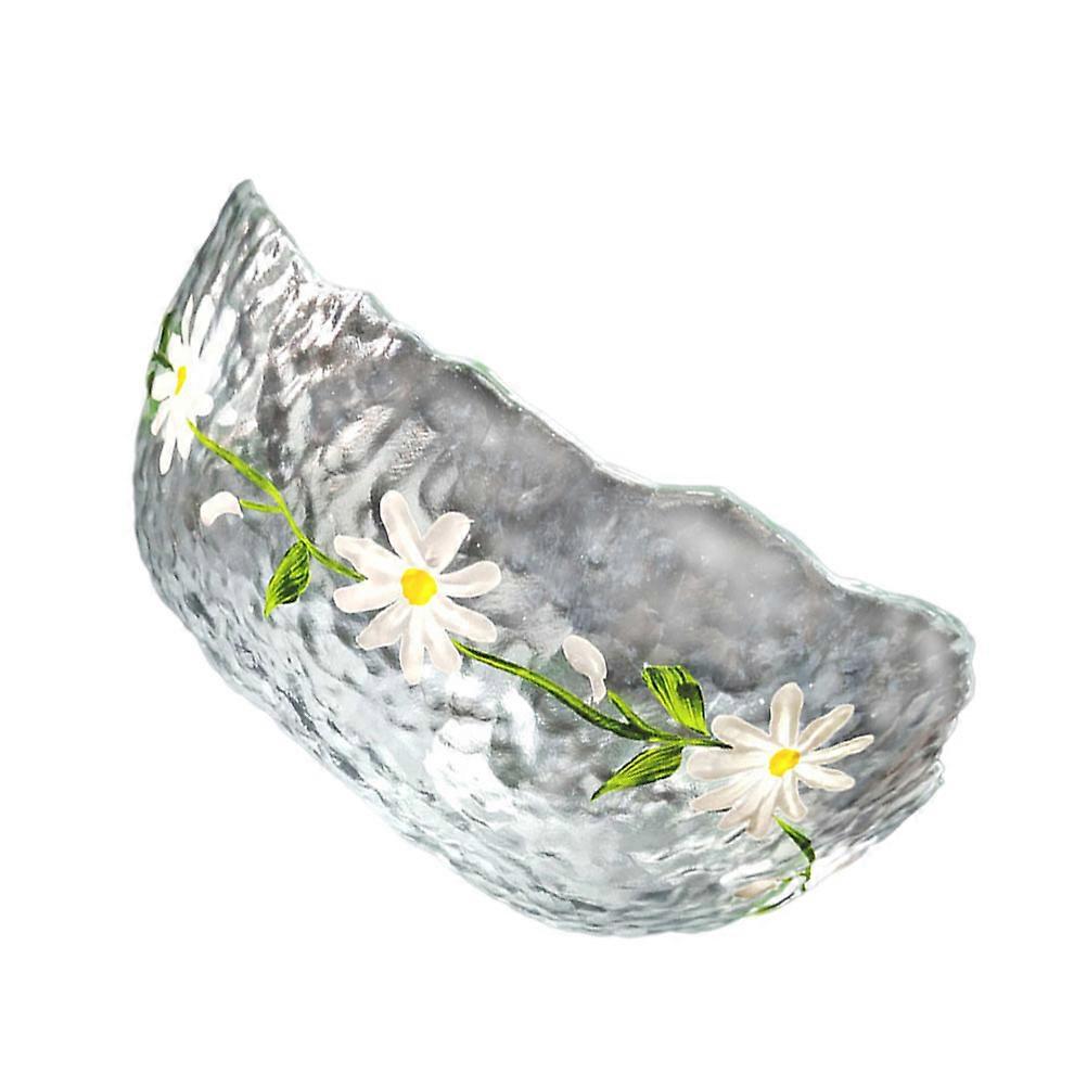 1Pc Salad Storage Bowl Decorative Fruit Container Multi-function Dessert Bowl