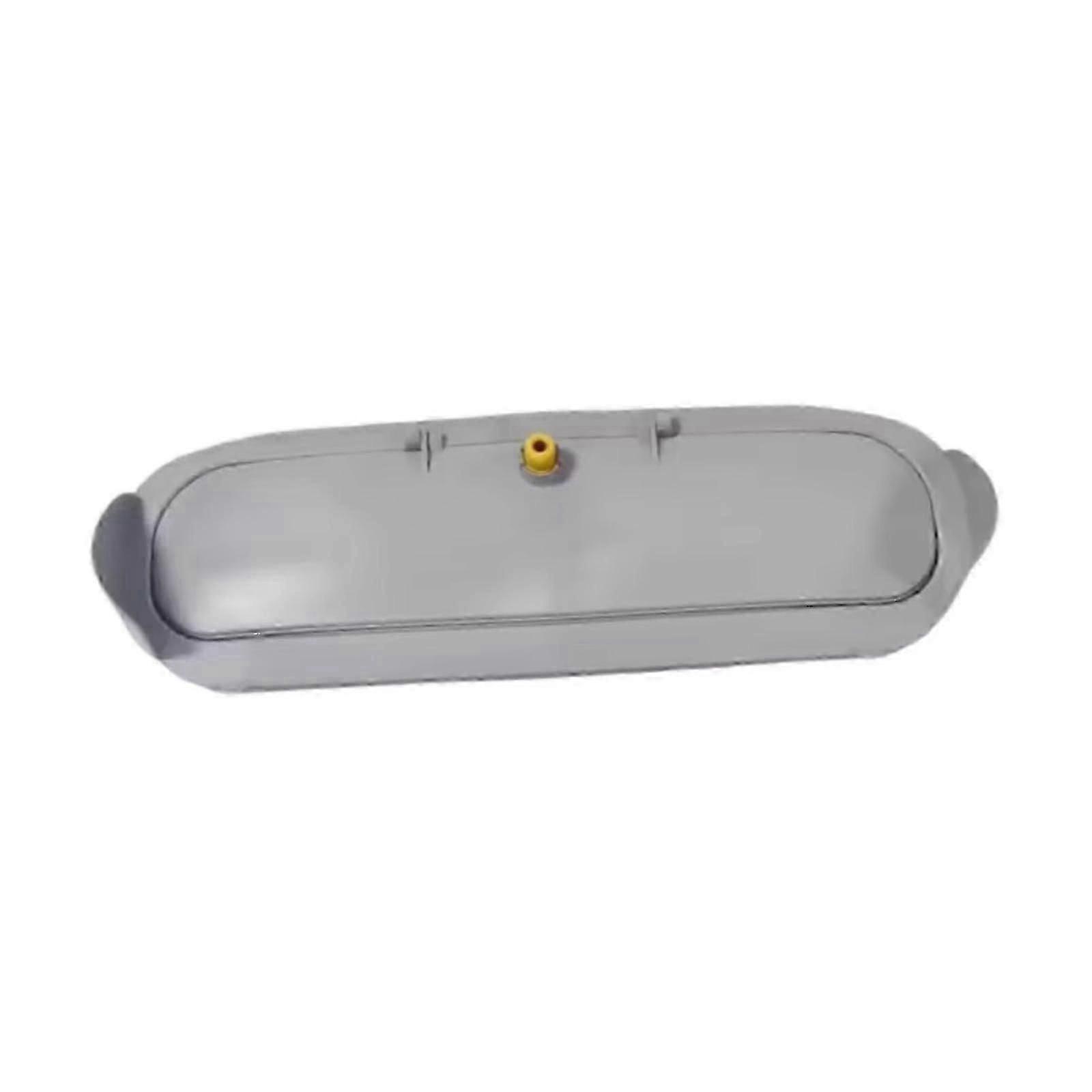 Self-cleaning cover door replacement for cat litter boxes
